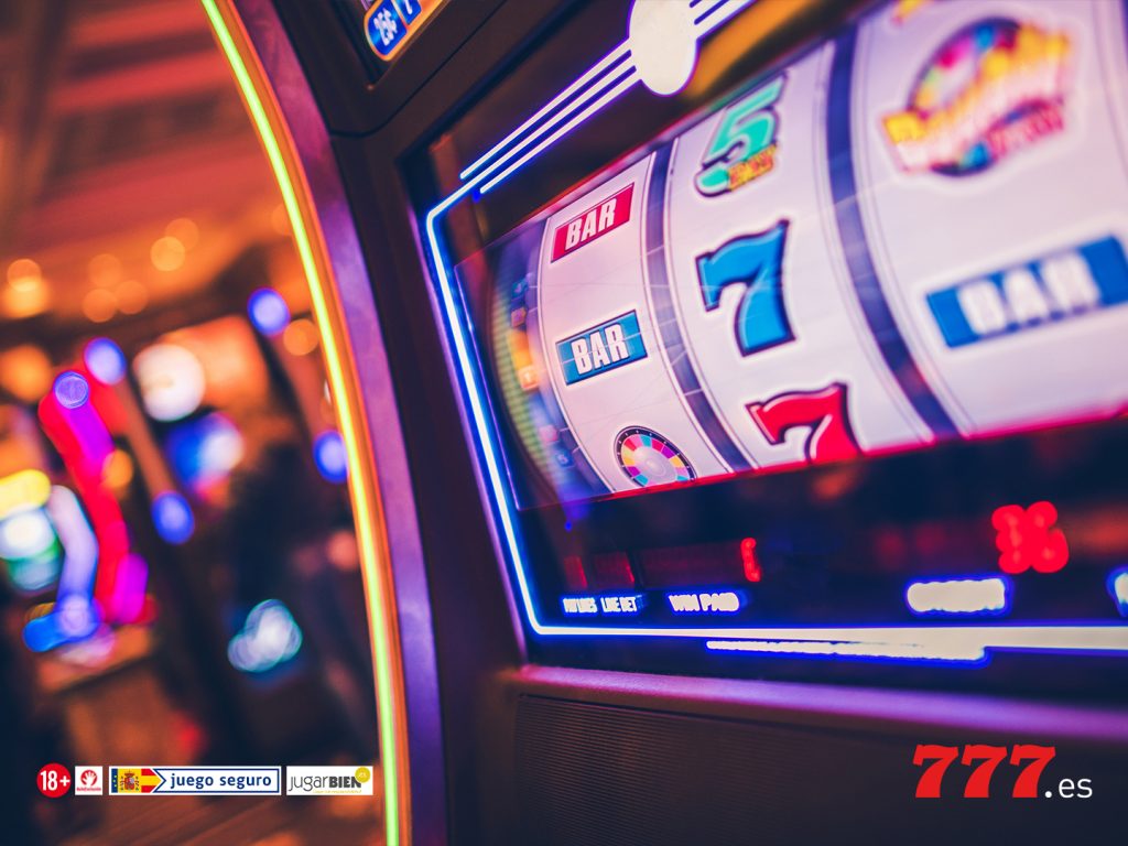 slots en un casino de 777